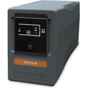 UPS SOCOMEC Line Int. mgmt,tower,850VA/ 480W,AVR,4xsocket IEC,indicatie LED,1x12V/9A,Backup 20 min,incarcare 8h,conector USB,combo RJ45,