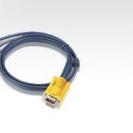 CABLU KVM ATEN, convertor Serial la Video  + PS/2, conector 1: SPHD-15 (T); conector 2: VGA (T), PS/2 x 2, 