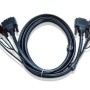 CABLU KVM ATEN cablu 3 in 1, conector tip USB (T) | 3.5 mm Jack (T) x 2 | DVI-D (T), 