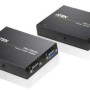 CABLU video ATEN, extender, VGA (M) | VGA (T) | RJ-45 la VGA (M) | RJ-45, Full HD+ (1920x1200) la 60Hz, 