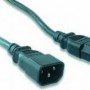 CABLU alimentare GEMBIRD prelungitor, 1.8m, intrare C14, iesire C13, 6A, bulk, black, 