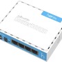 ACCESS Point Mikrotik wireless interior 300 Mbps, port 10/100 x 4, antena interna x 2, fara PoE, 2.4 GHz, 