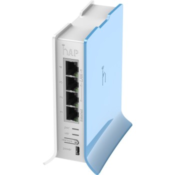 ACCESS Point Mikrotik wireless interior 300 Mbps, port 10/100 x 4, antena interna x 2, fara PoE, 2.4 GHz, 