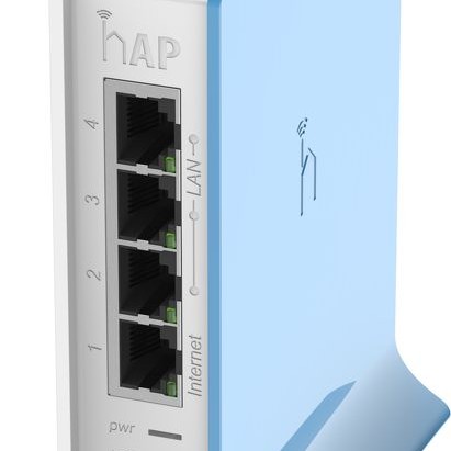 ACCESS Point Mikrotik wireless interior 300 Mbps, port 10/100 x 4, antena interna x 2, fara PoE, 2.4 GHz, 
