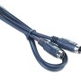 CABLU video GEMBIRD, adaptor S-Video (T) la S-Video (M), 1.8m, negru, 