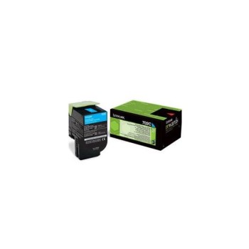 Toner Original Lexmark Cyan, 70C20CE, pentru CS510|CS410|CS310, 1K, (timbru verde 1.2 lei) , 