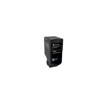 Toner Original Lexmark Cyan, 74C2HCE, pentru CS725, 12K, (timbru verde 1.2 lei) , 