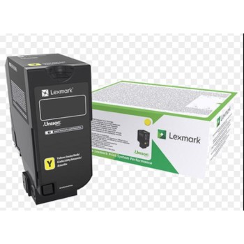 Toner Original Lexmark Yellow, 74C2HYE, pentru CS725, 12K, (timbru verde 1.2 lei) , 
