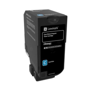 Toner Original Lexmark Cyan, 74C2SCE, pentru CS720|CS725|CX725, 7K, (timbru verde 1.2 lei) , 