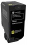 Toner Original Lexmark Yellow, 74C2SYE, pentru CS720|CS725|CX725, 7K, (timbru verde 1.2 lei) , 