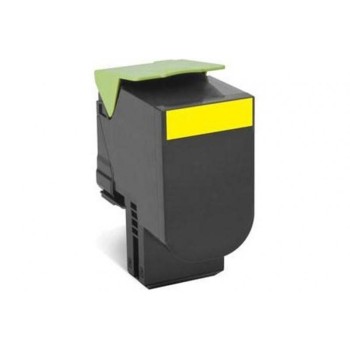 Toner Original Lexmark Yellow, 80C2HYE, pentru CX410|CX510, 3K, (timbru verde 1.2 lei) , 