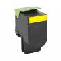 Toner Original Lexmark Yellow, 80C2XYE, pentru CX510, 4K, (timbru verde 1.2 lei) , 