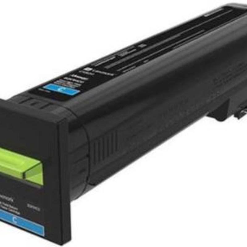 Toner Original Lexmark Cyan, 82K2XCE, pentru CX825|CX860, 22K, (timbru verde 1.2 lei) , 