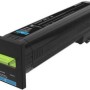 Toner Original Lexmark Cyan, 82K2XCE, pentru CX825|CX860, 22K, (timbru verde 1.2 lei) , 