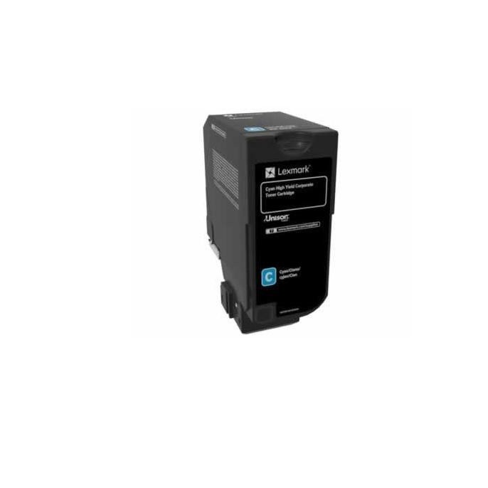 Toner Original Lexmark Cyan, 84C2HCE, pentru CX725, 16K, (timbru verde 1.2 lei) , 