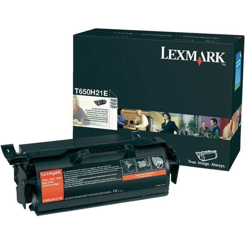 Toner Original Lexmark Black, T650H31E, pentru T650|T652|T654|T656, 25K, (timbru verde 1.2 lei) , 