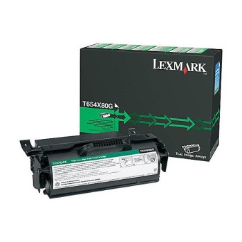 Toner Original Lexmark Black, T654X80G, pentru T654|T656, 36K, (timbru verde 1.2 lei) , 