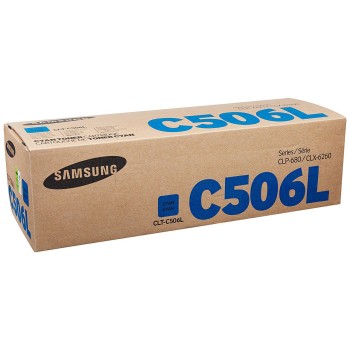 Toner Original Samsung Cyan, C506L, pentru CLP-680ND CLX-6260|, 3.5K, (timbru verde 1.2 lei) , 