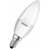 BEC LED Osram, soclu E14, putere 5.7W, forma lumanare, lumina alb calda, alimentare 220 - 240 V, 