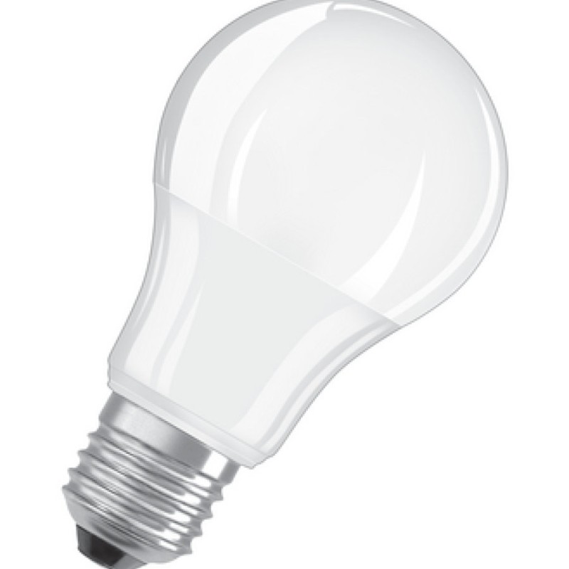 BEC LED Osram, soclu E27, putere 8.5W, forma clasic, lumina alb calda, alimentare 220 - 240 V, 