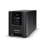 UPS CYBER POWER Line Int. cu sin. pura, cu management, Tower, LCD, 2200VA/1980W, AVR, 9x IEC, baterie 4x 12V/9Ah, incarcare pana la 8h, USB, RS232, slot SNMP, APFC, EPO, hot-swapp, tehn. GreenPower, 