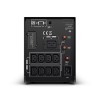 UPS CYBER POWER Line Int. cu sin. pura, cu management, Tower, LCD, 2200VA/1980W, AVR, 9x IEC, baterie 4x 12V/9Ah, incarcare pana la 8h, USB, RS232, slot SNMP, APFC, EPO, hot-swapp, tehn. GreenPower, 