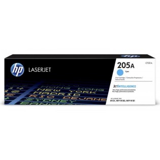 Toner Original HP Cyan, nr.205A, pentru Color LaserJet Pro M180|M181, 0.9K, (timbru verde 1.2 lei) , 