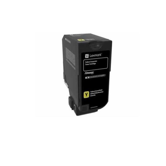 Toner Original Lexmark Yellow, 74C20YE, pentru CS720|CS725|CX725, 20K, (timbru verde 1.2 lei) , 