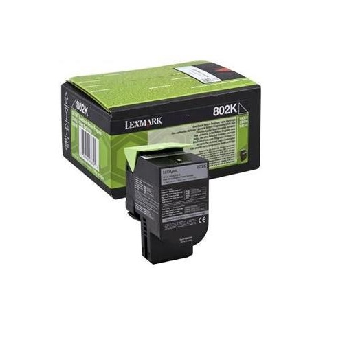 Toner Original Lexmark Black, 80C20KE, pentru CX310|CX410|CX510, 1K, (timbru verde 1.2 lei) , 