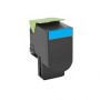 Toner Original Lexmark Cyan, 80C2XC0, pentru CX510, 4K, (timbru verde 1.2 lei) , 