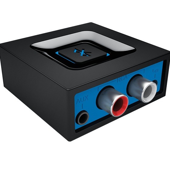 RECEIVER audio Bluetooth Logitech, conectare prin RCA x 2 | Jack 3.5mm, distanta 15 m (pana la), Bluetooth v3.0, antena interna, 