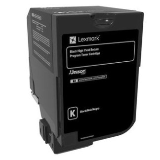 Toner Original Lexmark Black, 74C2HK0, pentru CS720|CS725|CX725, 20K, (timbru verde 1.2 lei) , 