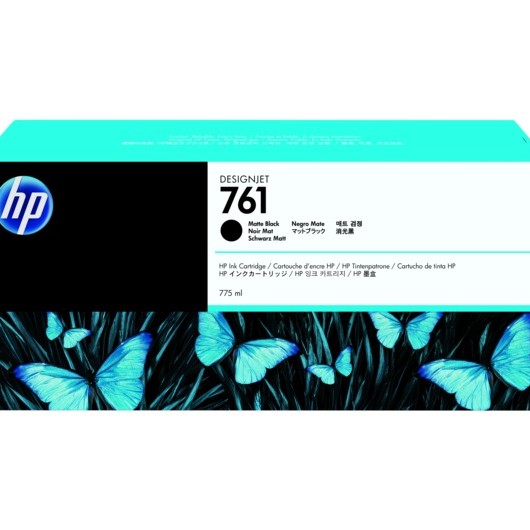 Cartus Cerneala Original HP Matte Black, nr.761, pentru DesignJet T7100|T7200, , (timbru verde 0.15 lei), 