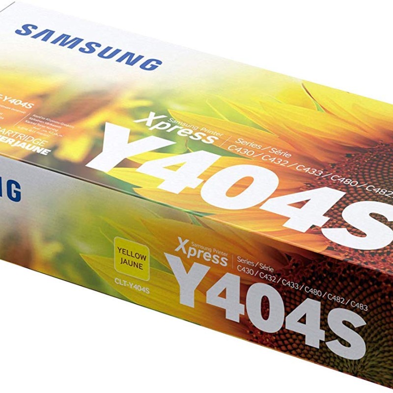 Toner Original Samsung Yellow, Y404S, pentru SL-C430|C480|, 1.5K, (timbru verde 1.2 lei) , 