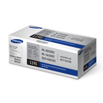 Toner Original Samsung Black, D119S, pentru ML-1610|2010|2510|2571N|SCX-4521|4321|, 2K, (timbru verde 1.2 lei) , 