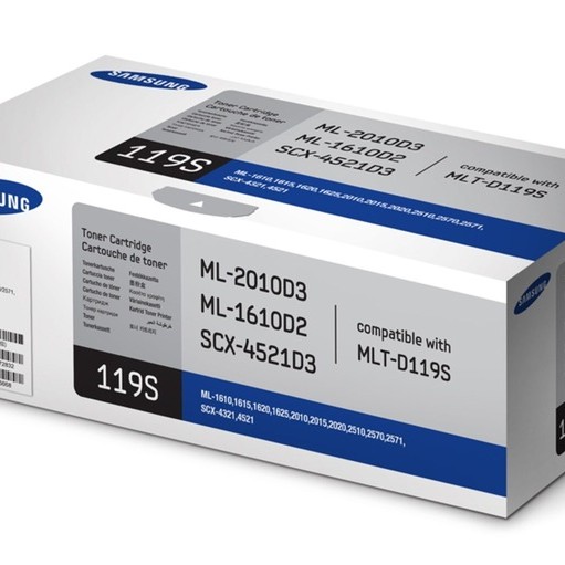 Toner Original Samsung Black, D119S, pentru ML-1610|2010|2510|2571N|SCX-4521|4321|, 2K, (timbru verde 1.2 lei) , 