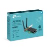 ADAPTOR RETEA TP-LINK AC1200, intern wireless 2.4 GHz | 5 GHz, PCI-E, port, 1200 Mbps, antena externa x 2, 