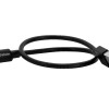 CABLU alimentare si date VERBATIM, pt. smartphone, USB 2.0 (T) la Micro-USB 2.0 (T), 1m, premium, cablu metalic, negru, 