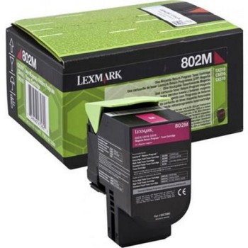 Toner Original Lexmark Magenta, 80C20ME, pentru CX310|CX410|CX510, 1K, (timbru verde 1.2 lei) , 