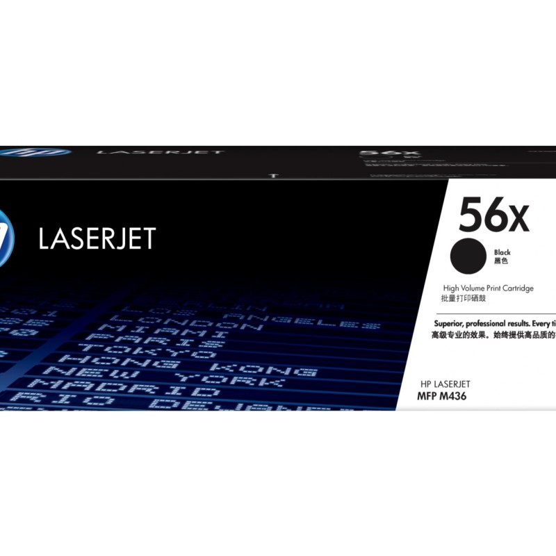 Toner Original HP black, nr.56X, pentru LaserJet Pro M436, 12.7K, (timbru verde 1.2 lei) , 