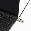 CABLU securitate KENSINGTON pt. notebook slot Wedge,cifru cu patru discuri,conectare directa,1.8m,cablu otel carbon,permite pivotare si rotire cablu, 