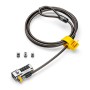 CABLU securitate KENSINGTON pt. notebook 3-in-1 slot standard/Nano/Wedge,cifru cu 4 discuri,one-click,1.8m,cablu otel carbon,permite pivotare si rot,