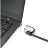 CABLU securitate KENSINGTON pt. notebook 3-in-1 slot standard/Nano/Wedge,cheie standard,one-click,1.8m,cab otel carbon,permite pivotare/rotire, 