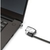 CABLU securitate KENSINGTON pt. notebook 3-in-1 slot standard/Nano/Wedge,cheie standard,one-click,1.8m,cab otel carbon,permite pivotare/rotire, 