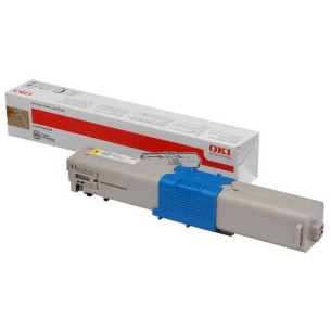 Toner Original Oki Yellow, 46508713, pentru C332|MC363, 1.5K,
