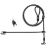 CABLU securitate KENSINGTON pt. notebook slot standard,cheie standard, conectare directa, 2.5m,cablu otel carbon, pivotare si rotire,blocare dubla, 