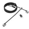 CABLU securitate KENSINGTON pt. notebook slot standard,cheie standard, conectare directa, 2.5m,cablu otel carbon, pivotare si rotire,blocare dubla, 