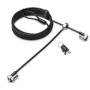CABLU securitate KENSINGTON pt. notebook slot standard,cheie standard, conectare directa, 2.5m,cablu otel carbon, pivotare si rotire,blocare dubla, 