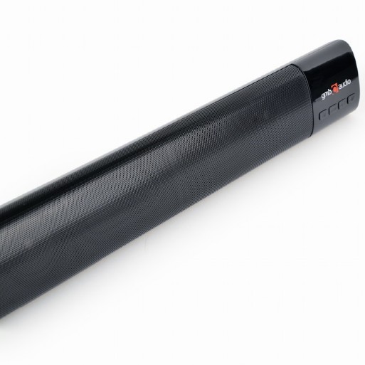 BOXE GEMBIRD portabile bluetooth, tip soundbar, RMS: 10W (2 x 5W), baterie 1200mAh, black, 