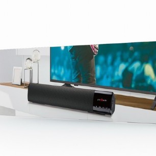 BOXE GEMBIRD portabile bluetooth, tip soundbar, RMS: 10W (2 x 5W), baterie 1200mAh, black, 
